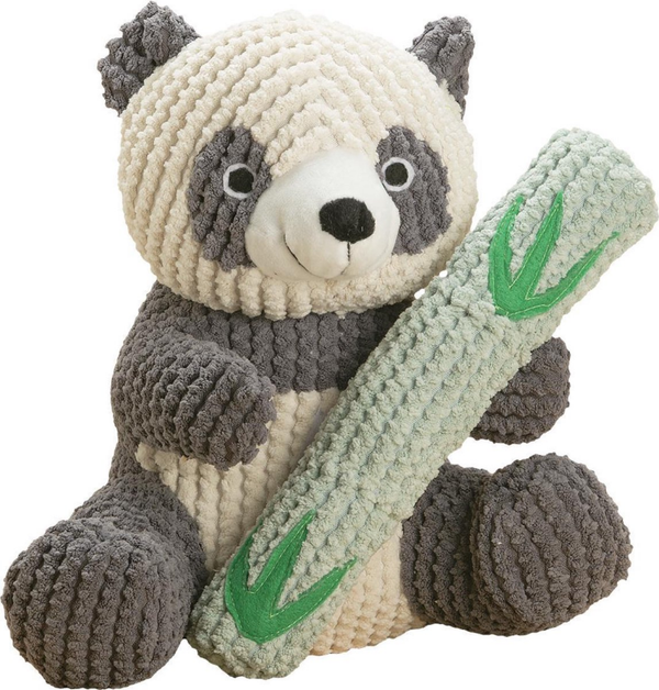 2in1 Pluche Panda + pluche Bamboo 38cm