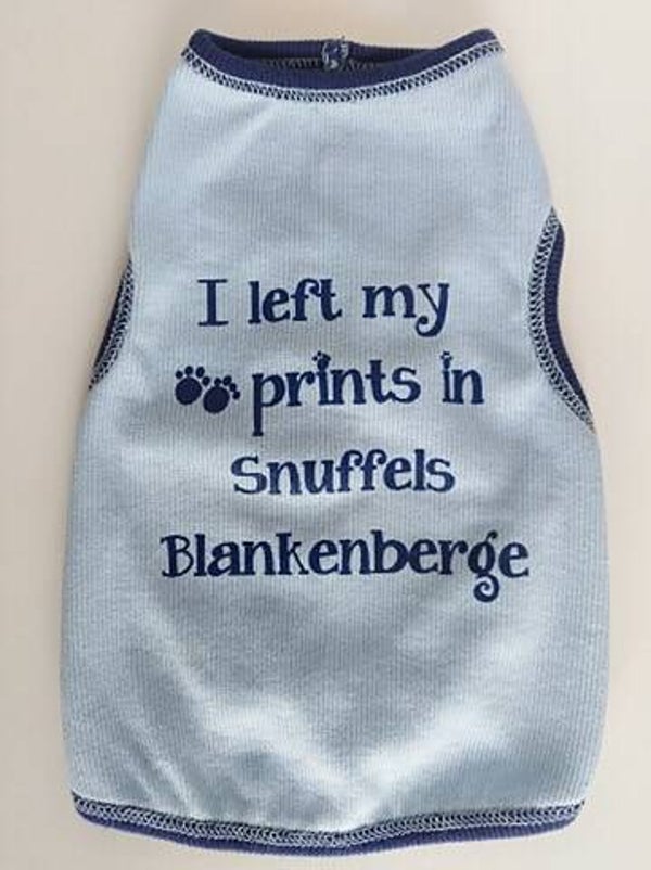 Pawprints Blankenberge babyblauw 25cm