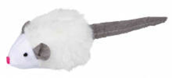 Piepende Muis (met microchip) 6cm