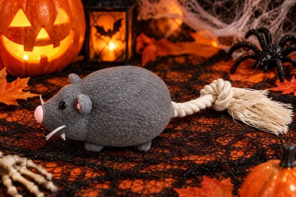 Halloween Latex Muis + koord