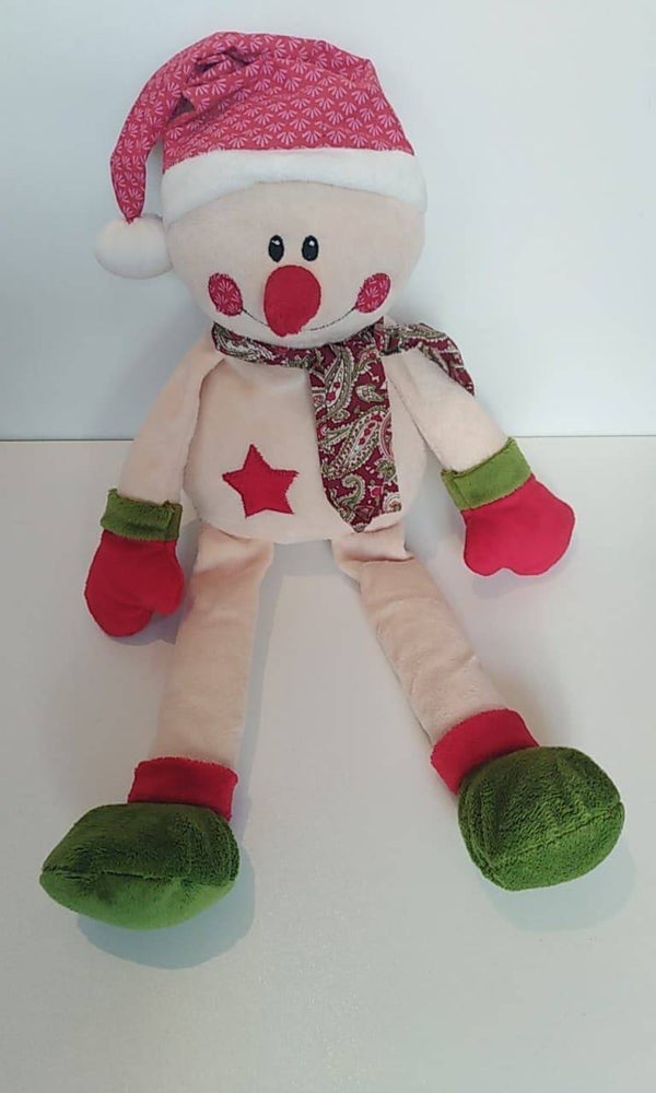 Kerst pluche marionet 60cm