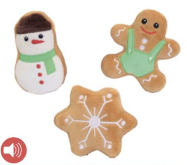 Kerst koekjes pluche 10cm