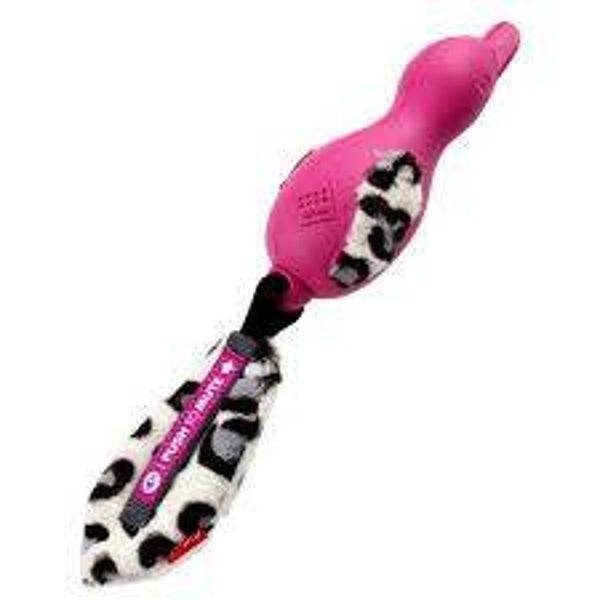 Stevige rubber apporte met aan/af pieper