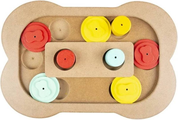 Puzzel slowfeeder snackspel