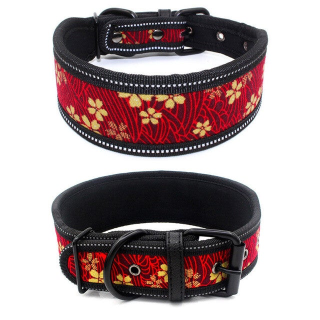 COLLAR MATRIX BAROK RED