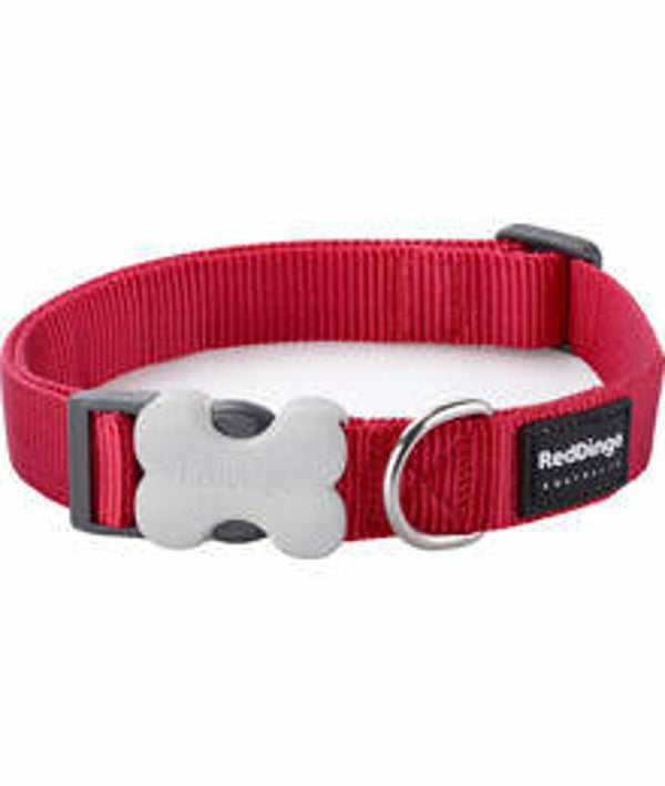 RED DINGO verstelbaar effen rood