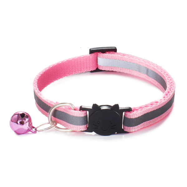 Halsband Kat Safety Reflect roze
