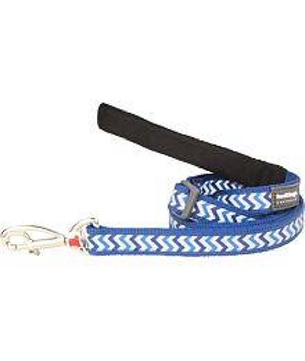 RED DINGO verstelbaar / reglable 1m - 1m80, REFLECT blauw