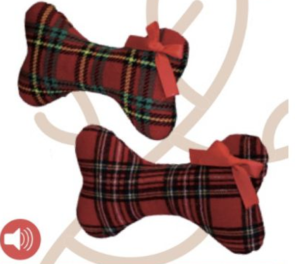 Kerst Pluche Scottish Bone