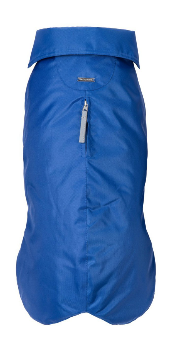 Whouapy Winter & Regen mantel koningsblauw 46cm