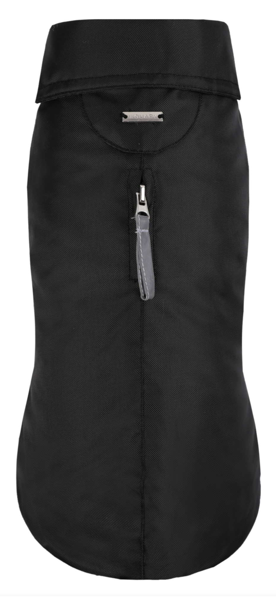 Whouapy Winter & Regen mantel zwart 28cm