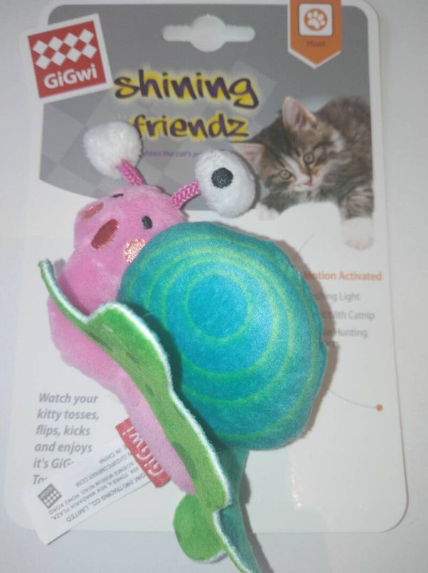 Lichtgevende Pluche Slak