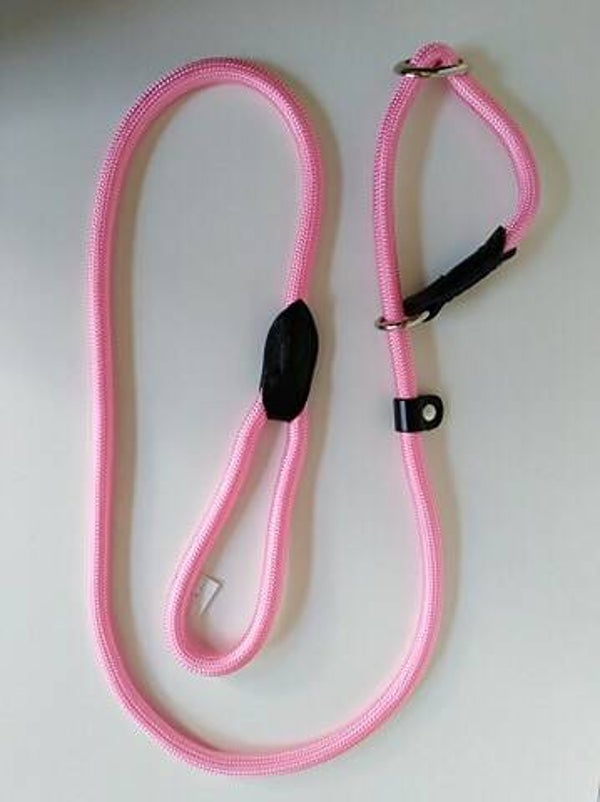 dressage sliplijn breed roze