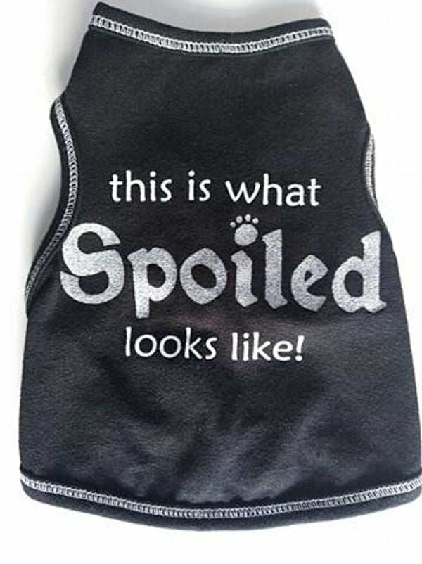 This is what 'spoiled' looks like, zwart 18cm