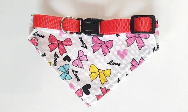 Collar Bandana strikjes