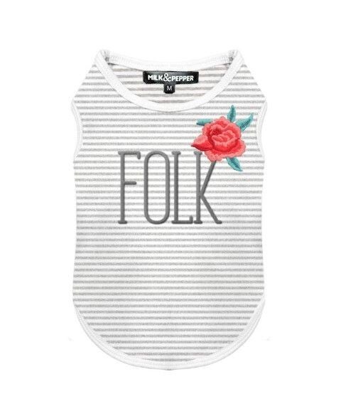 Milk&Pepper tshirt Folk