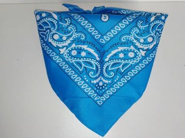 Bandana 80cm turquoise