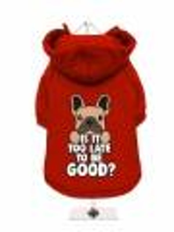 Kerst Sweater 'Is it too late to be good?'