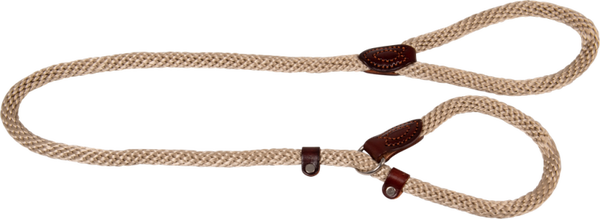 Sliplijn beige 140cm x 9/15mm