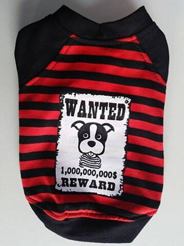 Wanted rood/zwart 20cm