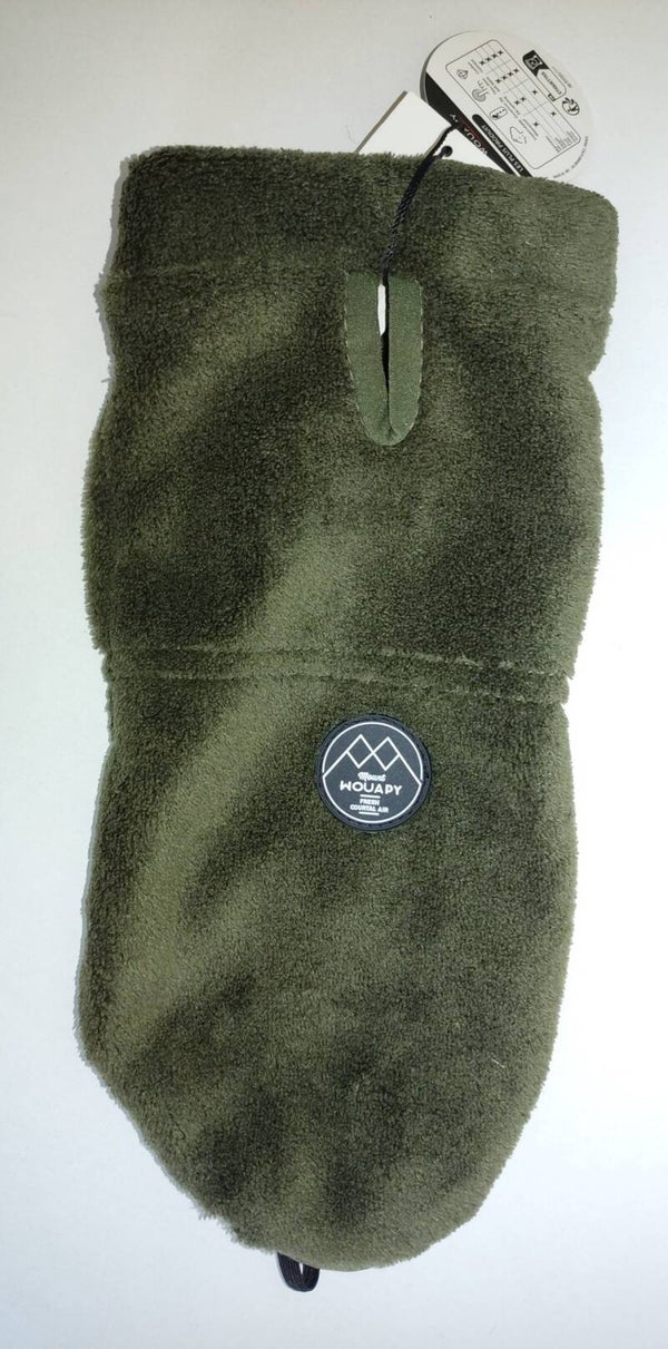 Fleece Whouapy legergroen