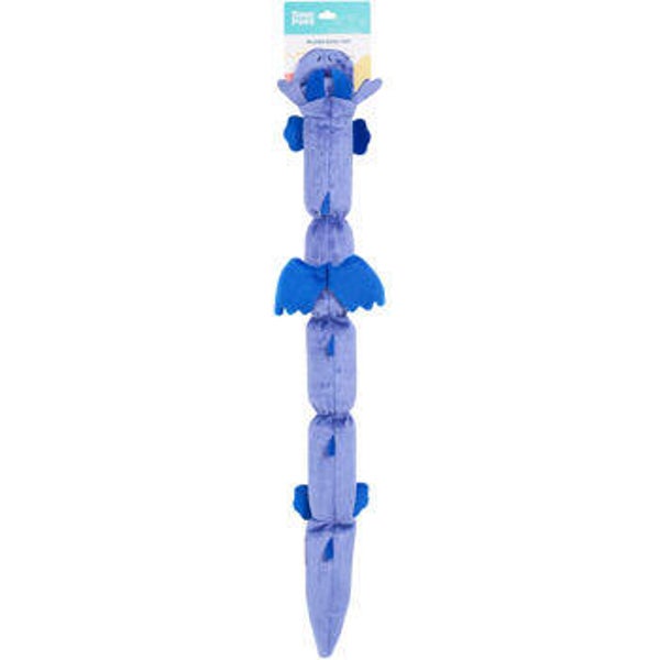 Pluche Draak blauw 68cm
