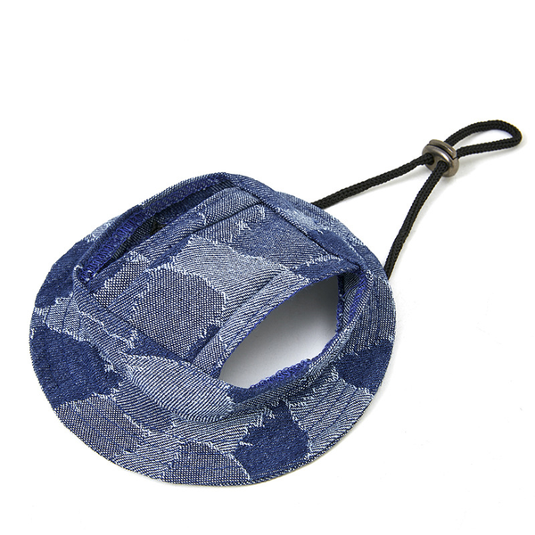 Zomerhoedje Jeans-look