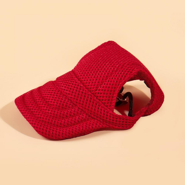 Zomer petje mesh rood