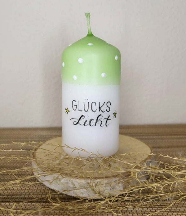 Glückslicht - hellgrün