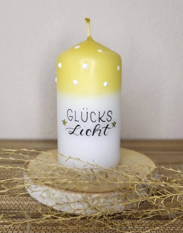 Glückslicht - gelb