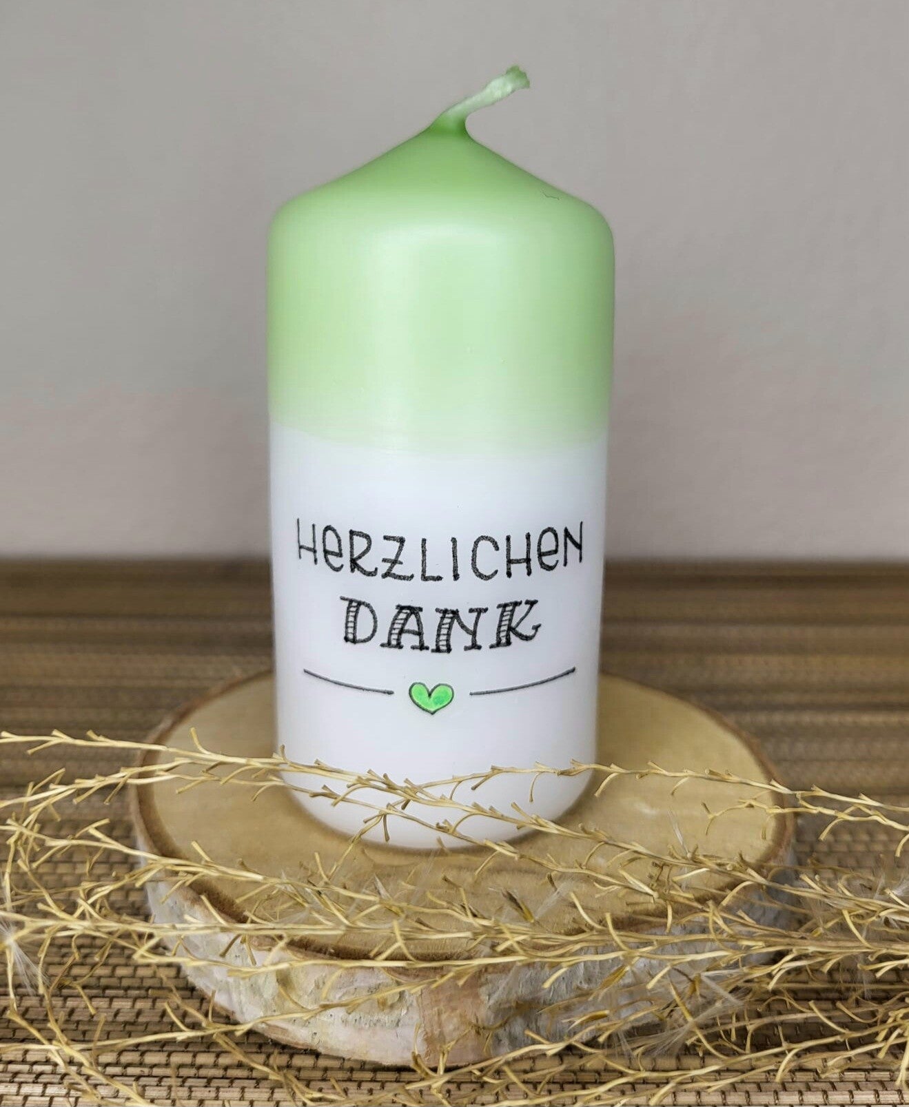 Herzlichen Dank - grün