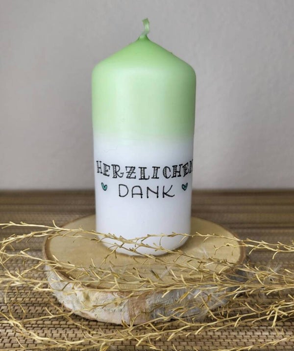 Herzlichen Dank - grün