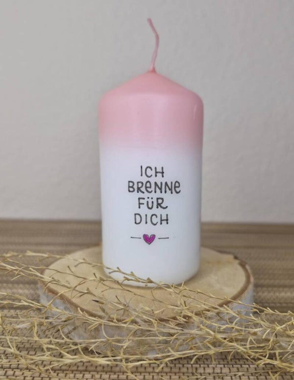 Ich brenne für dich - rosa