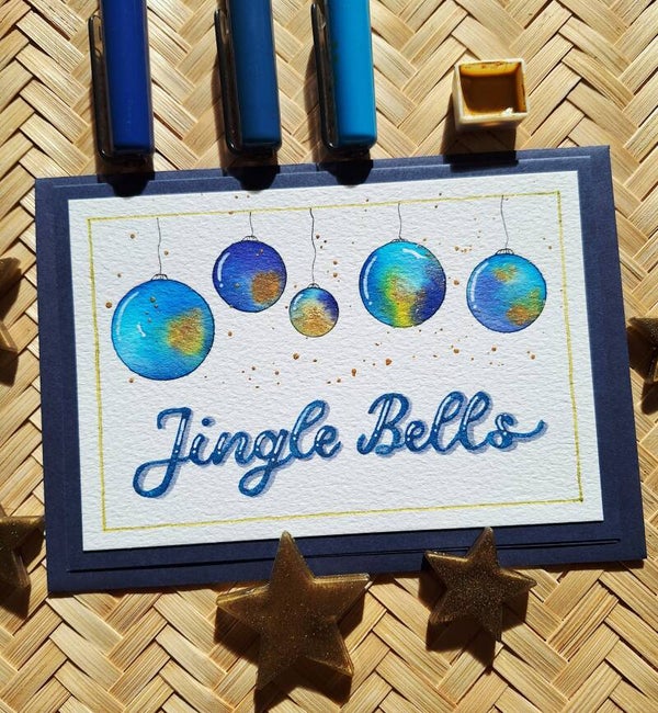 Jingle Bells - dunkelblau