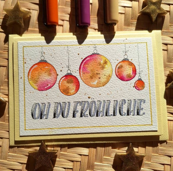 Oh du fröhliche - gelb