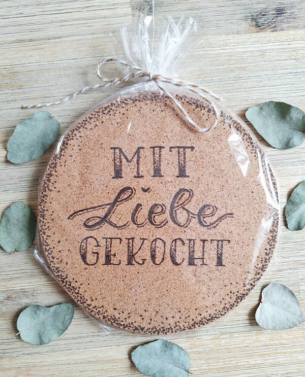 Mit Liebe gekocht - Untersetzer