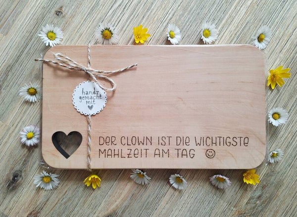Der Clown ist die wichtigste Mahlzeit am Tag - Herz