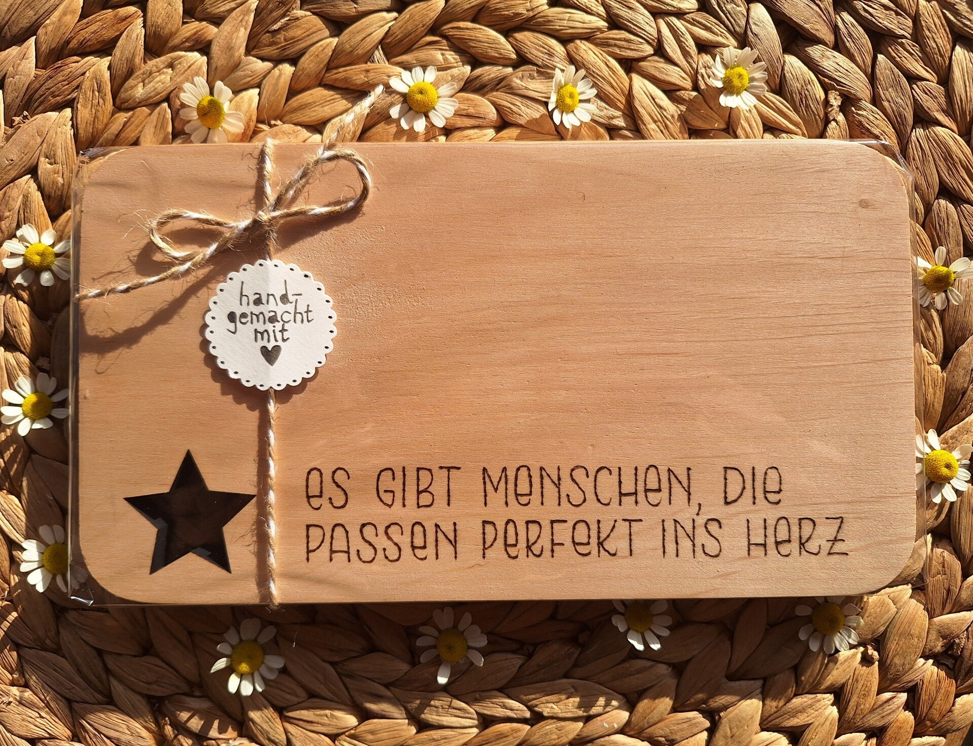 Es gibt Menschen, die passen perfekt ins Herz