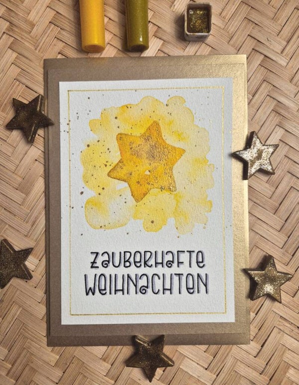 Zauberhafte Weihnachten - gold