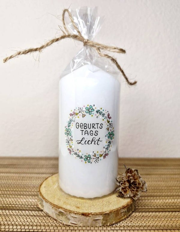 Geburtstagslicht - mint