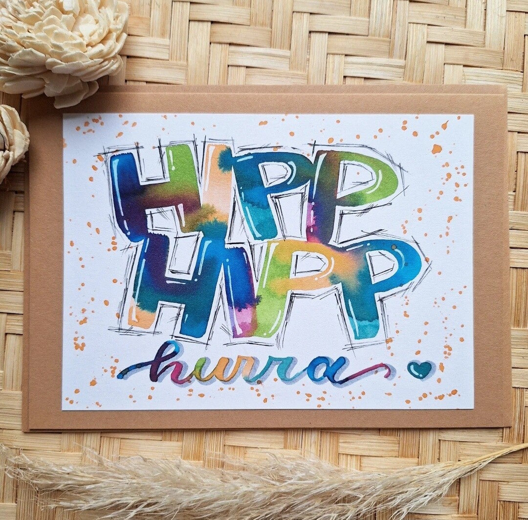 Hipp Hipp hurra - Kraftpapier