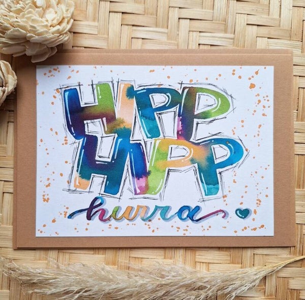 Hipp Hipp hurra - Kraftpapier
