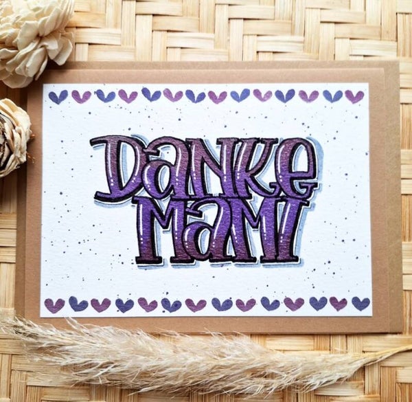 Danke Mami - Kraftpapier