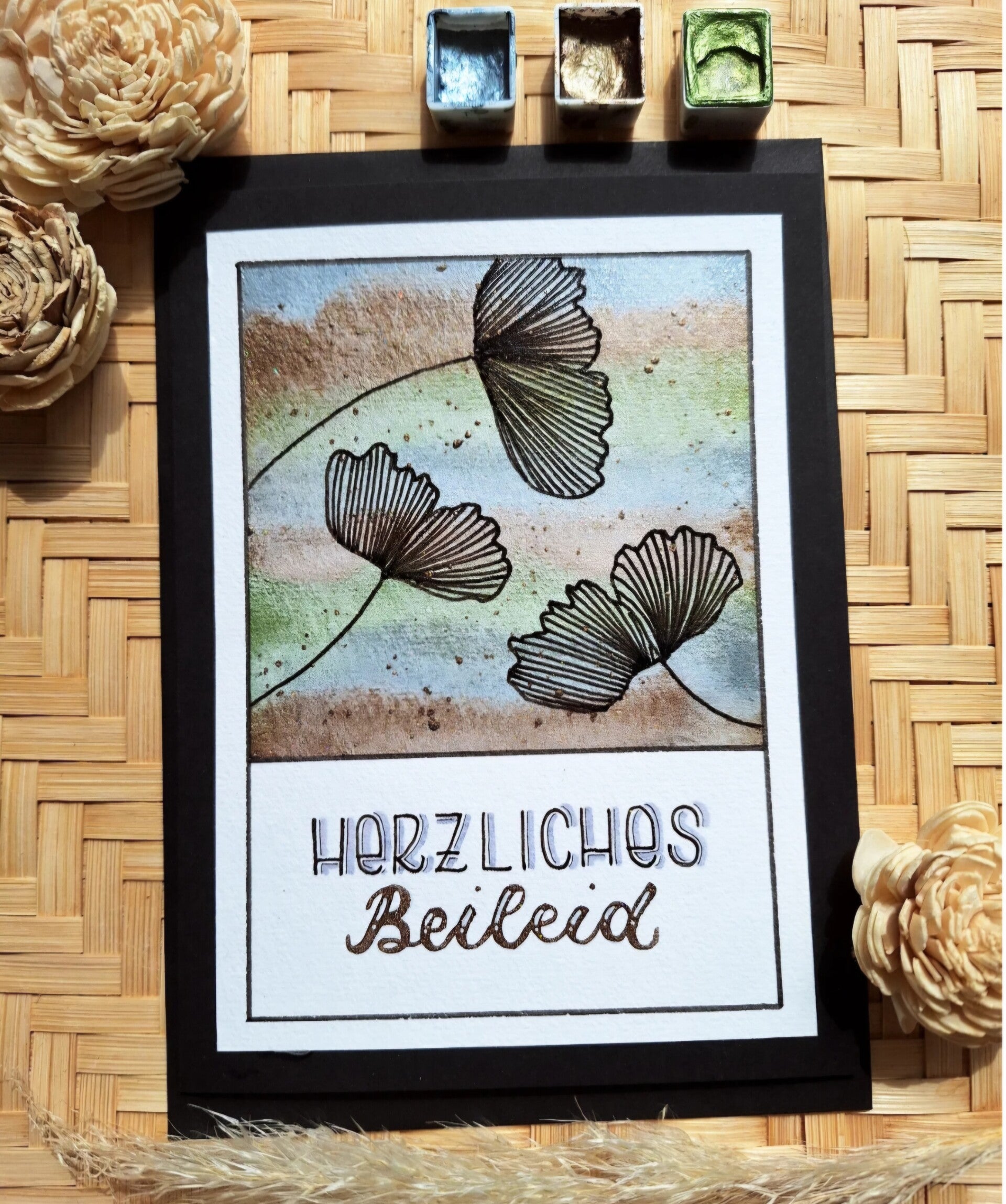 Herzliches Beileid- schwarz