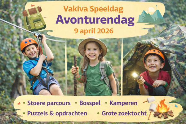 Vakiva Speeldag – Avonturendag (9 april 2026)