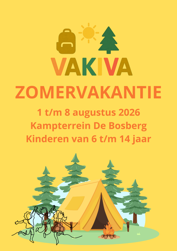 🌞 Vakiva Zomerkamp 2026 – De Bosberg
