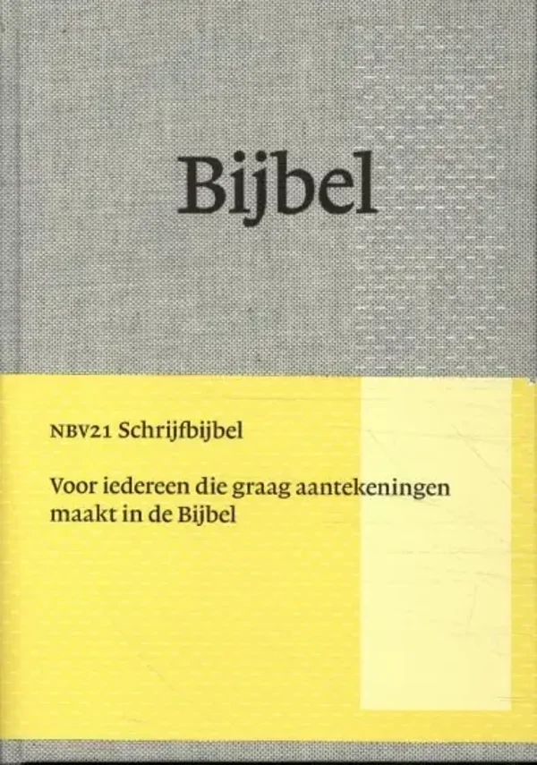 Bijbel NBV21 schrijfbijbel