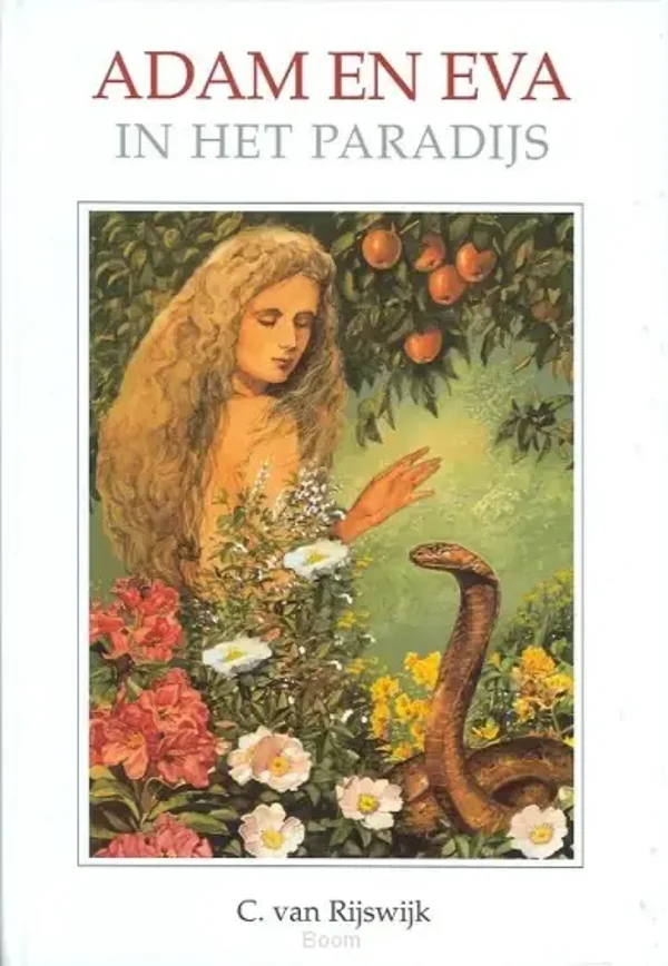 Adam en eva in het paradijs