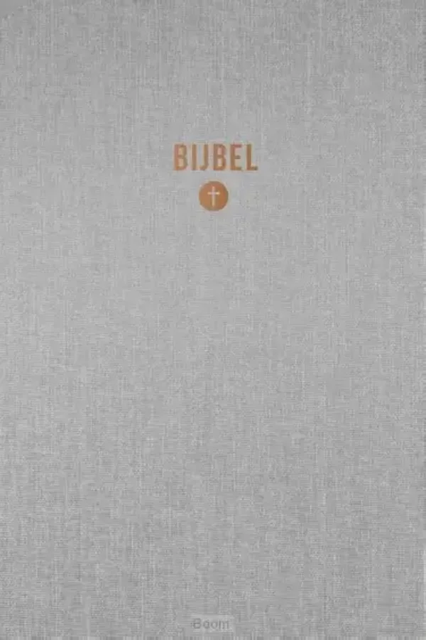 HSV Bijbel 10x15 linnen grijs
