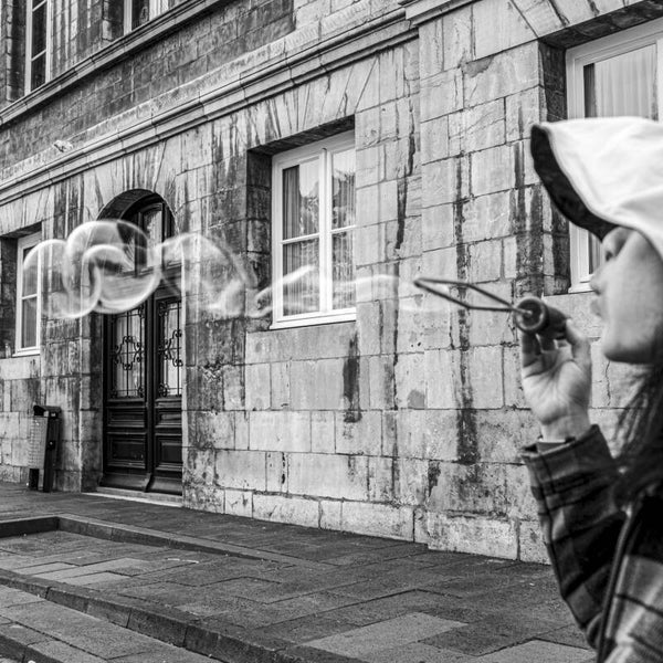 Bulles de savon.